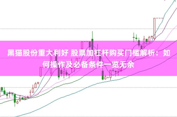 黑猫股份重大利好 股票加杠杆购买门槛解析：如何操作及必备条件一览无余
