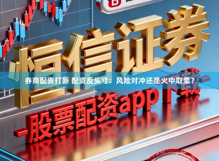 券商配资打新 配资反头寸：风险对冲还是火中取栗？