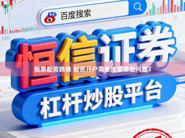 股票配资跳楼 配资开户需要注意哪些问题？